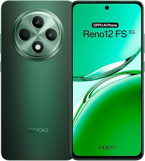 Oppo Reno12 FS Dual-SIM 512GB ROM + 12GB RAM (GSM Only | No CDMA) Factory Unlocked 5G Smartphone (Olive Green) - International Version on Amazon.ae - Price Tracker