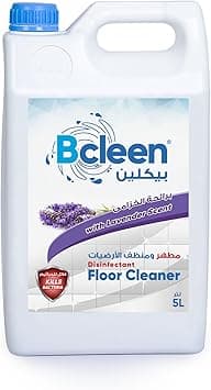 Bcleen بيكلين Disinfectant Floor Cleaner 5L, Lavender Scent, Kills 99.9% of Viruses and Bacteria, Surface Cleaner for Floors Toilets & Drains - 5L - Amazon.ae Price Tracker