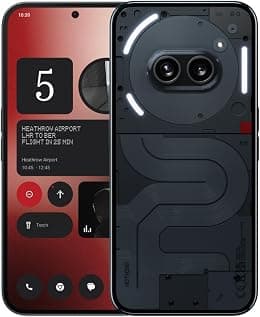 Nothing Phone (2a) Smartphone Unlocked 5G Android Phone Dimensity 7200 Pro, 50MP Dual Camera Cell Phone, 6.7'' AMOLED Display, 5000mAh Battery, NFC (Black, 12+256GB) - Best Deal Finder