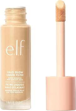 e.l.f. Halo Glow Liquid Filter, Complexion Booster For A Glowing, Soft Focus Look, Infused With Hyaluronic Acid, Vegan & Cruelty-Free, 0.5 Fair - Best Deal Finder