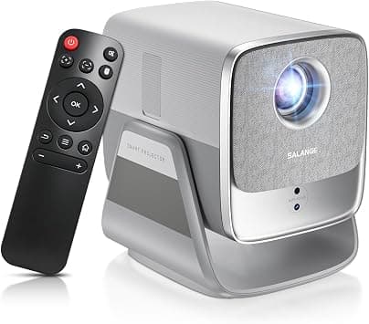 Salange X5MAX Smart Projector 4k[Android 14.0 & 600ANSI & 24000 Lumens] | Auto AI Image Focus,Native 4K 1080P HDR10+,5G Wifi6/Bluetooth5.4,Movie Projectors for Phone/PC/HDMI/USB,Home Theater/Outdoor on Amazon.ae - Price Tracker