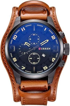 Curren Casual Watch For Men Analog Leather - CR8225 - Amazon.ae Price Tracker