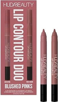 Huda Beauty Blushed Pinks Lip Contour Duo, 2 x 0.3g on Amazon.ae - Price Tracker