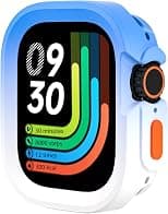 TPU Case Screen Protector for Apple Watch Ultra 2/Ultra 49mm, Rugged Bumper Soft Flexible TPU Thin Lightweight Protective Bumper Shockproof Drop Proof Sleek Protective Case - Best Deal Finder