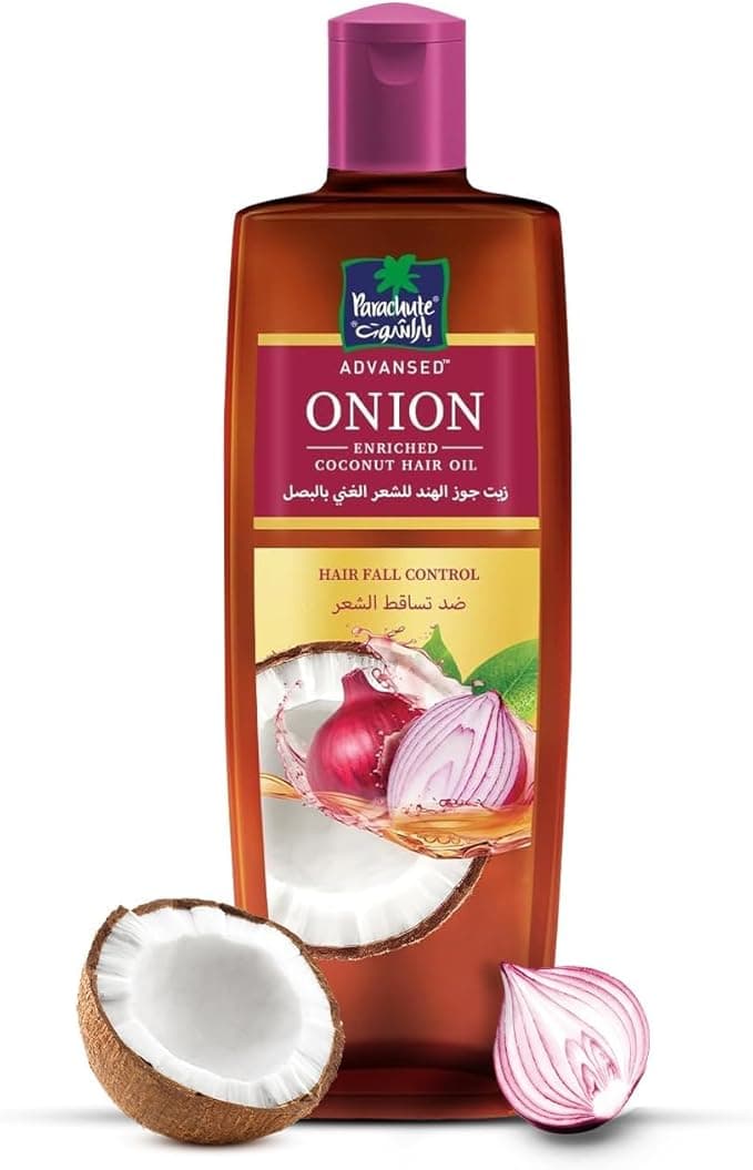 Parachute Advansed Onion Enriched Coconut Hair Oil, Hair Fall Control - 200ml on Amazon.ae - Price Tracker