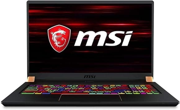 MSI GS75 Stealth 10SFS-035 17.3" 300Hz 3ms Ultra Thin and Light Gaming Laptop Intel Core i7-10750H RTX 2070 Super 32GB 512GB NVMe SSD Win10PRO VR Ready على Amazon.ae - متتبع الأسعار