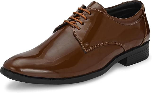 Centrino 8233 mens Glossy Formal Lace-Up Shoes | Comfort and Quality in Sleek Design | Perfect for Parties and Formal Dress | Premium Craftsmanship, Ideal for All-Day Wear على Amazon.ae - متتبع الأسعار