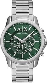 Armani Exchange AX1771 44mm Classic Quartz Chronograph Watch for Men - Best Deal Finder