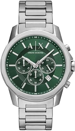 Armani Exchange AX1771 44mm Classic Quartz Chronograph Watch for Men - Amazon.ae Price Tracker