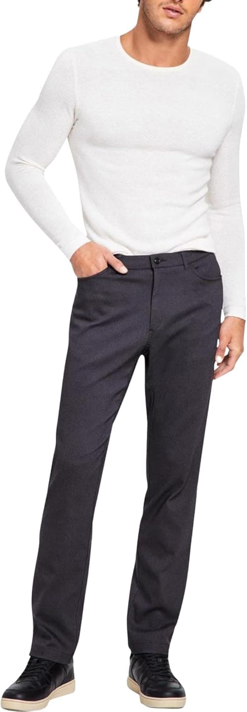 Tommy Hilfiger Men's TH Flex Modern Fit Four-Pocket Twill Pants on Amazon.ae - Price Tracker