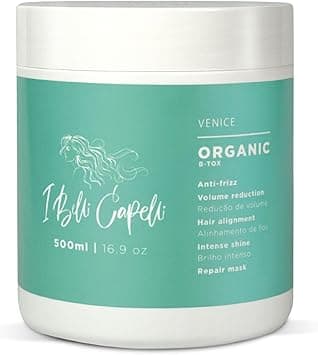 I Belli Capelli B-tox For Hair - B-tox Capilar Para El Cabello - Organic & Natural Brazilian Keratin Treatment - Anti-Frizz, Volume Reduction, Smoothing- Argan Oil, Collagen-17.7 oz/500 g on Amazon.ae - Price Tracker