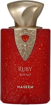 NASEEM Ruby Royale Parfum 100ml for Men, Long Lasting Floral Fruity Perfume, Premium Fragrance with Musk Vanilla Patchouli on Amazon.ae - Price Tracker