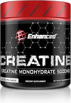 Enhanced Labs Creatine Monohydrate 5000MG - 300 grams - 60 servings on Amazon.ae - Price Tracker