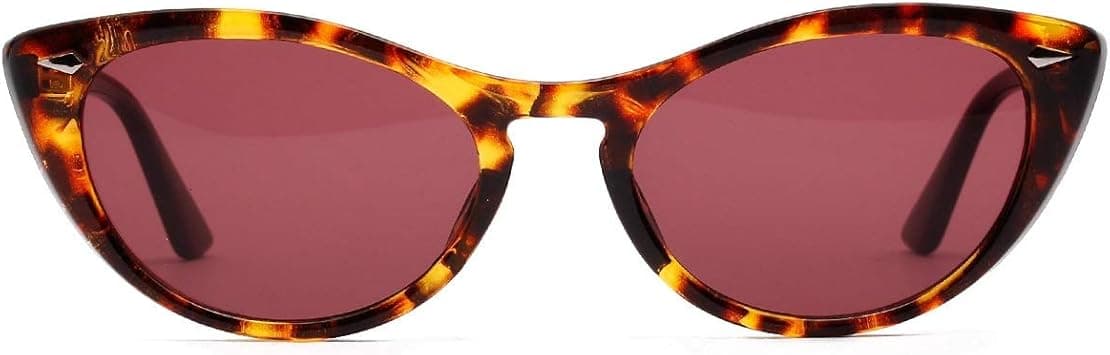 UV Protection Cat Mirror Sunglasses Vintage Style Glasses Suitable for Travel Party Photo Appurtenance Sunglasses for Women (Color : B) on Amazon.ae - Price Tracker