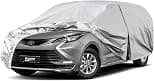 Kayme 6 Layers Minivan Car Cover Waterproof All Weather for Automobiles, Outdoor Full Cover with Zipper, Universal Fit for Pacifica, Grand Caravan, Honda Odyssey, Sienna, Station Wagon(191-206 inch) - Best Deal Finder