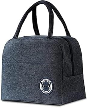 Lunch Bag Plain Dark Blue Reusable Insulated, Waterproof Bag for Kids or Adults, Perfect for Lunch Boxes, Tiffin Boxes, Picnics, Work, or School on Amazon.ae - Price Tracker