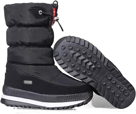 Snow Boots, Womens Ankle Wellies, Thermal Lining Winter Thick Water Proof Anti-Slip Hiking Rain Booties, Flat Grip Sole Classic Short Boots, for Outdoor Trekking Walking Ski - Amazon.ae Price Tracker