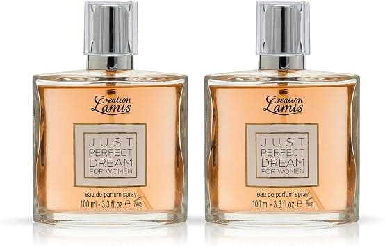 Creation Lamis - Just Perfect Dreams (Pack of 2) | Floral, Fruity & Woody Long Lasting Fragrance | Perfume for Women | Eau de Parfum (EDP) - 100ml / 3.4 fl.oz على Amazon.ae - متتبع الأسعار