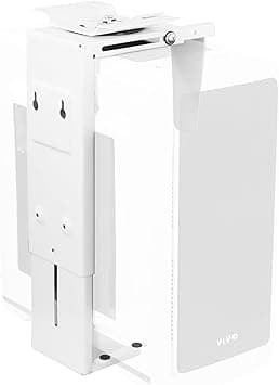 VIVO Adjustable Under Desk and Wall PC Mount, Computer Case Holder with 135 Degree Swivel, White, MOUNT-PC01W - Amazon.ae Price Tracker