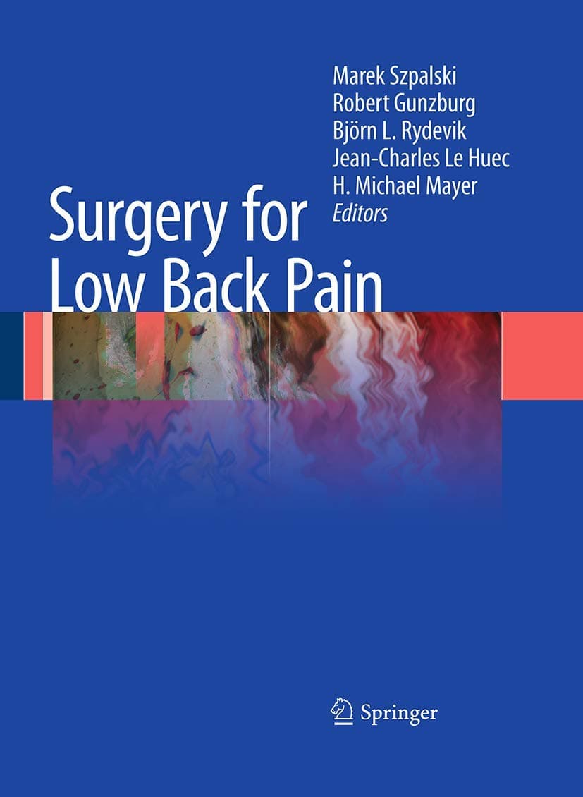 Surgery for Low Back Pain on Amazon.ae - Price Tracker
