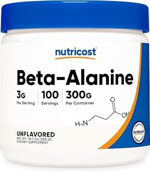 Nutricost Beta Alanine Powder 300 Grams (10.7oz) - 3 Grams Per Serving on Amazon.ae - Price Tracker