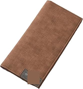 MenSlim For Vintage Leather Wallets Thin Male Porte Feuille Billetera Mens Wallet Masculina Card Wallets For Women, (Color : Coffee) on Amazon.ae - Price Tracker