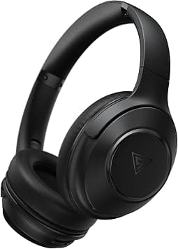 DOQAUS Headphones Wireless, Bluetooth Headphones with 3 EQ Modes, 70 Hrs Play Time, HiFi Stereo Foldable Wireless Headphones, Over Ear Headphones with Voice Assistant, Built-in Mic for Phone/PC(Black) | Wireless Foldable HiFi Stereo Bluetooth Headphones Over Ear, Bluetooth 5.4 Headphones with 3 EQ Modes, Travel/Phone/PC on Amazon.ae - Price Tracker