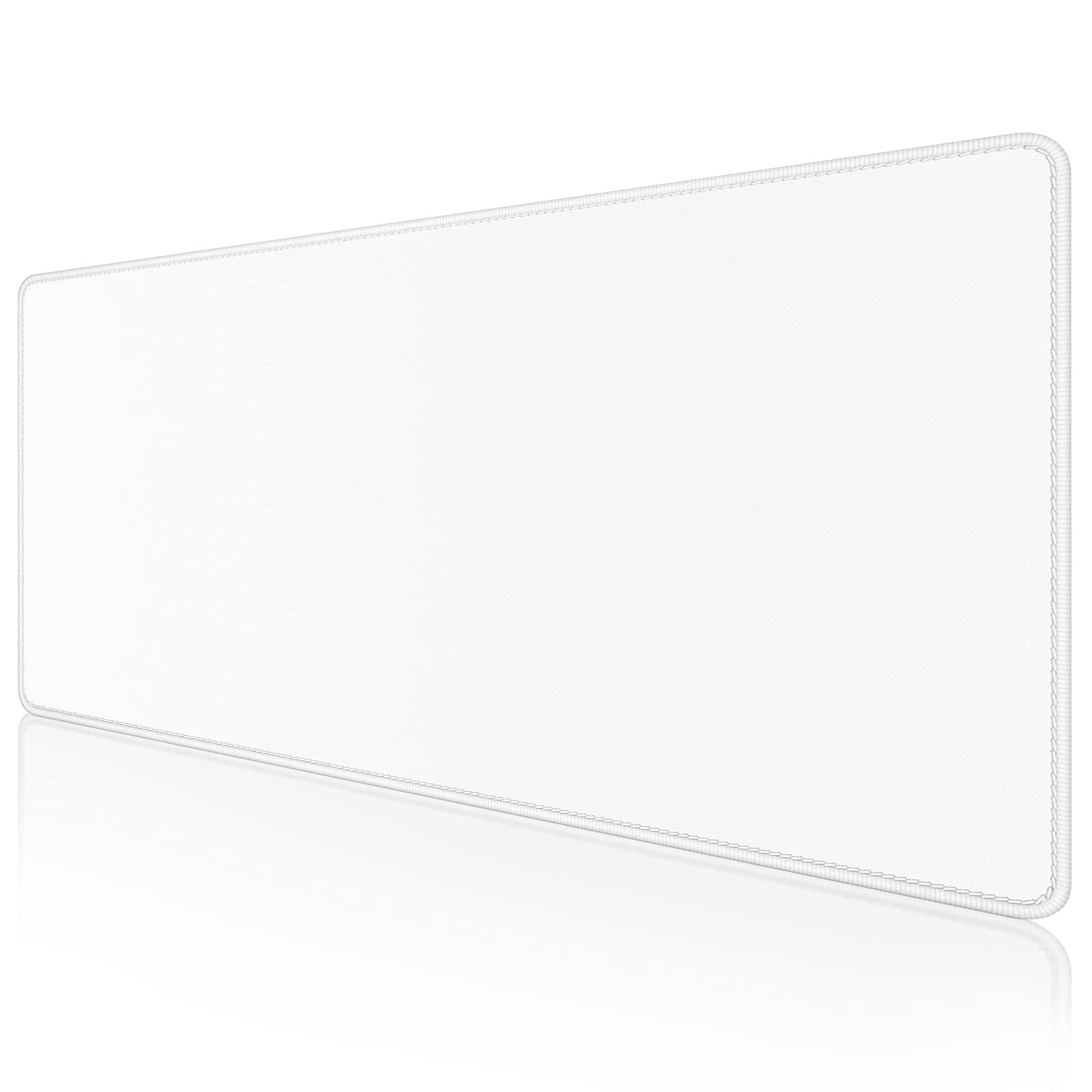 Dapesuom Large Gaming Mouse Pad, Extended Mousepad with Stitched Edges, Water Resist Keyboard Pad with Non-Slip Base, Big XXL Mousepad Desk Mat for Gamer, Laptop, Office, 31.5x15.7in, Ivory White on Amazon.ae - Price Tracker