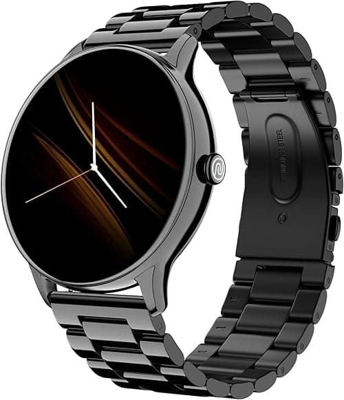 Noise Twist Go Round dial Smartwatch with BT Calling, 1.39" Display, Metal Build, 100+ Watch Faces, IP68, Sleep Tracking, 100+ Sports Modes, 24/7 Heart Rate Monitoring (Elite Black) on Amazon.ae - Price Tracker