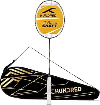 Hundred FLUTTER S ZOOM-Strung Badminton Racquet on Amazon.ae - Price Tracker