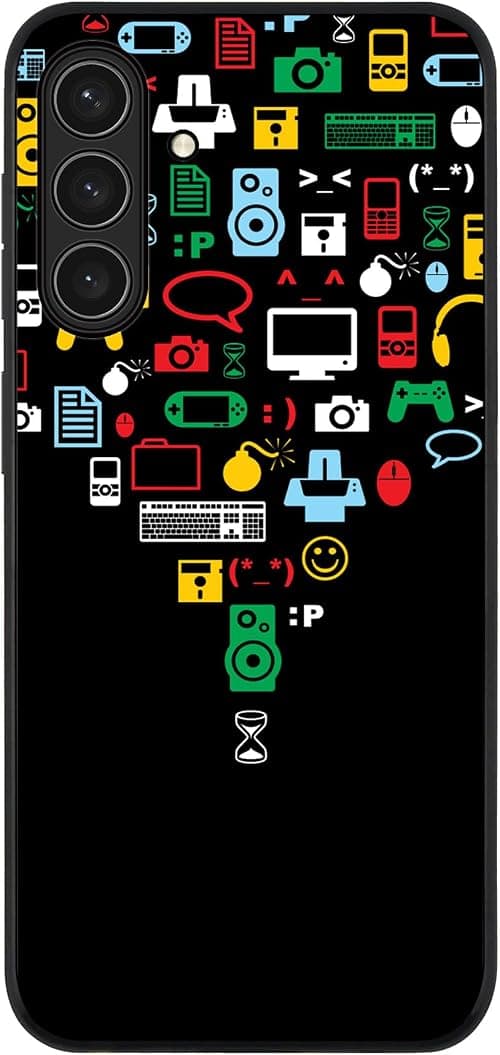 Stylizedd Case Compatible with Samsung Galaxy A17 / A17 4G / M17 Rugged cover Slim fit Camera Protection, Shockproof Thin Phone Case for Samsung Galaxy A17 / A17 4G / M17- Convergence (Black) on Amazon.ae - Price Tracker
