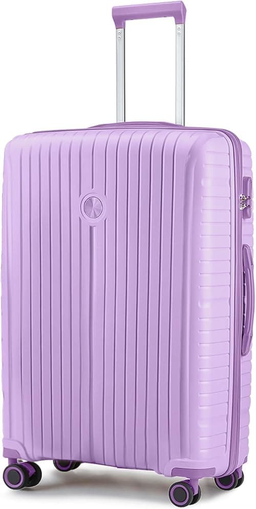 Joyway Suitcase Set 5 Piece PP Hardside Luggage Sets with TSA Lock and Spinner Wheels on Amazon.ae - Price Tracker