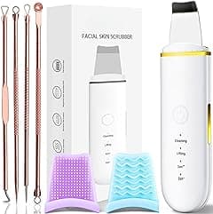 Blackhead Remover, Skin Scrubber Face Spatula, Ultrasonic Skin Scrubber Pore Cleaner, White Heads Remover Black Head Remover, Comedones & Blackhead Extractor Tool, Skin Spatula Facial Cleanser Machine - Amazon.ae Price Tracker