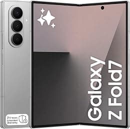 جوال جالكسي Z فولد 7 بالذكاء الاصطناعي بسعة تخزين 512GB وذاكرة 12GB وكاميرا 200MP ومعالج 3 ن م وبطارية 4400mAh إصدار المملكة العربية السعودية، سيلفر شادو (فضي) - متتبع أسعار Amazon.sa
