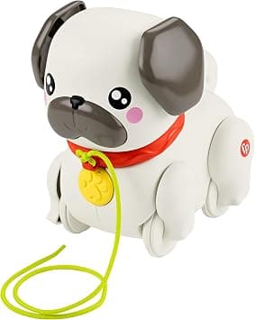 ​Fisher-Price Baby & Toddler Pull Toy FP Pets Walk-The-Pup-Pug with Motion & Sounds for Kids Ages 12+ Months - Best Deal Finder