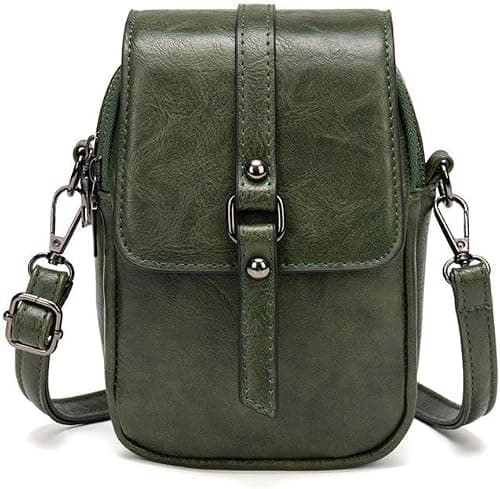 Women Vintage Crossbody Phone Bag, Small Messenger Shoulder Bag Cash Handbag Wallet Purse on Amazon - Best Deal Finder