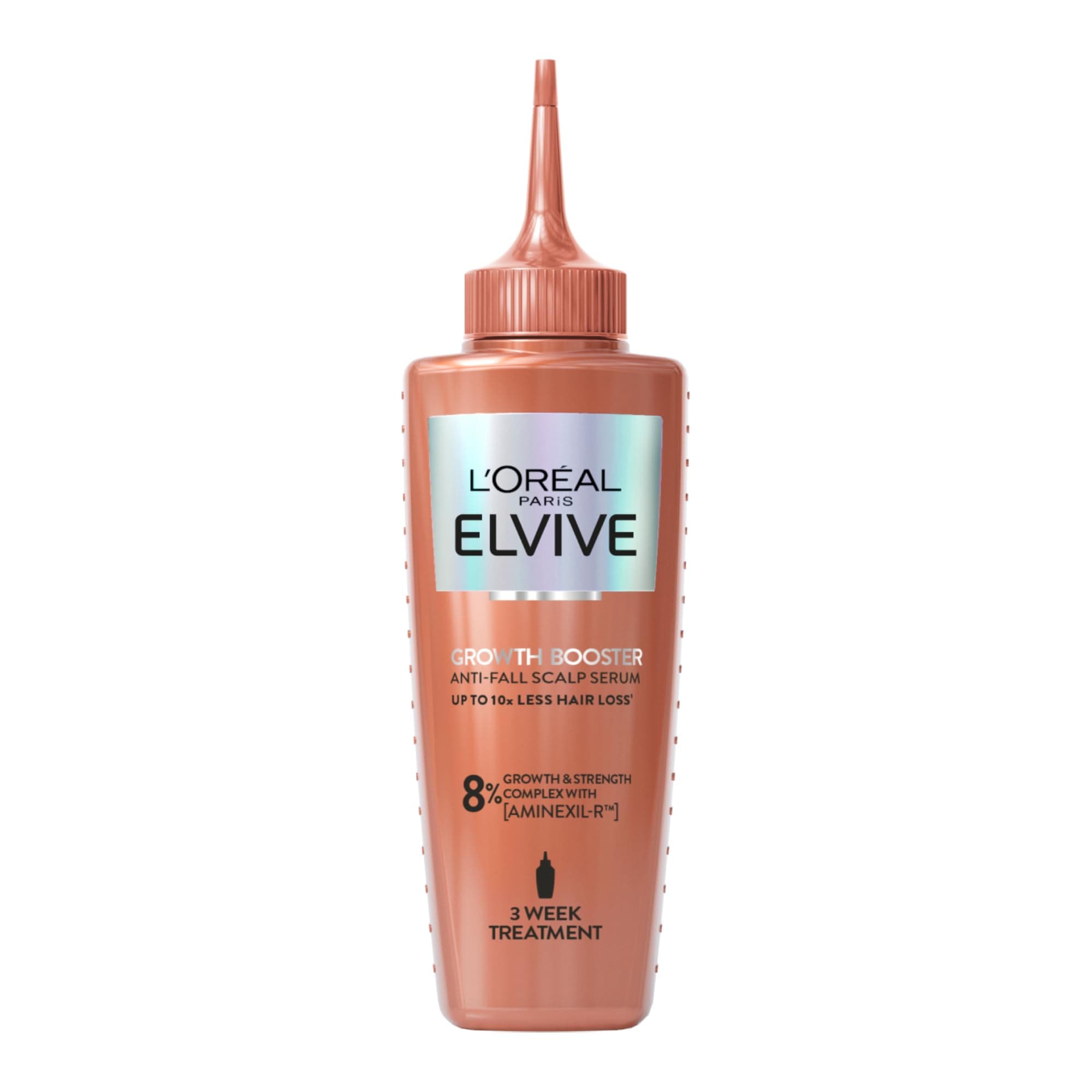 L'Oreal Paris Elvive Growth Booster Scalp Serum, Anti Hair Loss Scalp Treatment, with Aminexil, Nianimacide and Ginger Extract, Reduces Hair Loss, 102ml on Amazon.ae - Price Tracker