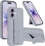 MARGOUN For iPhone 17 Case Cover Finger Grip Holder Phone Car Magnetic Multi-function Shockproof Protective Case Two-in-One Phone Holder Case (Grey, iP 17) - Best Deal Finder