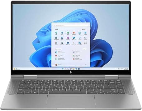 HP Envy x360 2-in-1 Laptop, 2024, 15.6" 1920 x 1080 Touch, Intel Evo Core Ultra 7 155U 12-Core, 32GB LPDDR5, 1TB SSD, Windows 10 Pro, Backlit KB, Wi-Fi 6E, Thunderbolt 4, 5MP IR Camera, Silver on Amazon.ae - Price Tracker