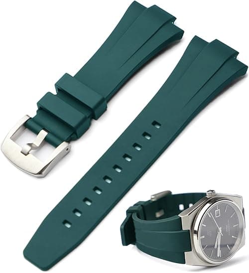 FKM Fluororubber Quick Release Rubber Watch band for Tissot PRX Watch 40mm Series,12mm Replacement Watch Strap for Tissot PRX Powermatic 80 Bracelet Men Women Watchband on Amazon.ae - Price Tracker