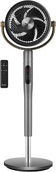 Gree Air Circulator Pedestal Fan, Oscillating, Powerful Air Throw Up to 14m, with Remote, 8H Energy-Saving Timer, Digital LED Touch Display 8 Speeds, Home & Office -GCF-2305BAG5-Grey-1Year Warranty on Amazon.ae - Price Tracker