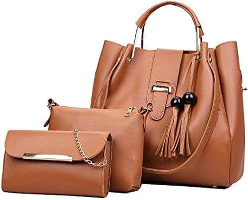 Womens Purse and Handbag Bag Set Handle Shoulder Bag on Amazon.ae - Price Tracker