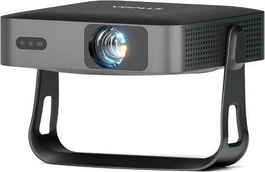 【Netflix-Licensed Projector & Native 1080P】Thinnest 2.24" Smart Mini Projector with WiFi and Bluetooth, Auto Focus & Keystone Portable Outdoor Projector, VOPLLS 4K Support Home Movie Projector on Amazon.ae - Price Tracker