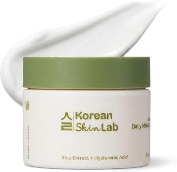 Rice Dew Daily Moisturizer (50ml). Lightweight Facial Cream with Rice Extract & Hyaluronic Acid. Deep Hydration for Glowing Skin Non Greasy, Alcohol Free, Made in Korea - Best Deal Finder