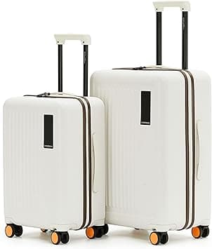 MOKOBARA The Transit Luggage Set of 2 | Cabin & Check-in Suitcases | 40L & 65L Capacity | Polycarbonate Hardshell | TSA Lock & Silent Wheels | For Travel | White | Still Loading Brownray 2.0 on Amazon.ae - Price Tracker