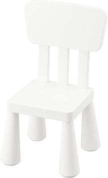 Ikea Mammut Kids Indoor / Outdoor Children's Chair, White Color - 1 Pack on Amazon.ae - Price Tracker