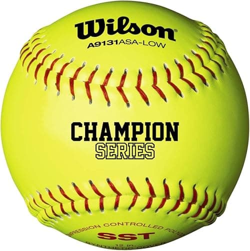 Wilson Sporting Goods A9131ASA Series Softball (12-Pack), 12-Inch, Optic Yellow (WTA9131BASA-LOW) on Amazon.ae - Price Tracker