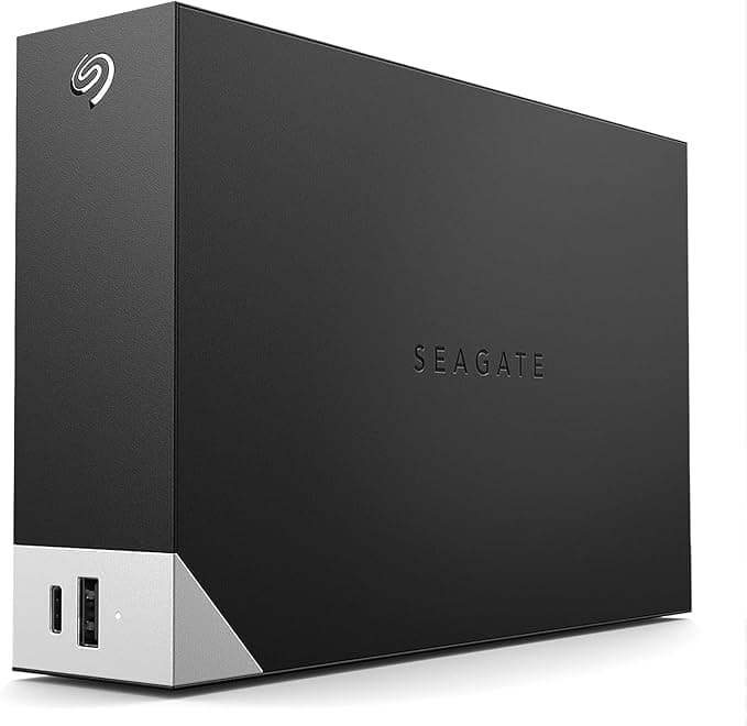 Seagate One Touch Hub 12TB, External Hard Drive Desktop HDD, USB-C &amp; USB 3.0 port, for Computer Desktop Workstation PC Laptop Mac, 6 Months DropBox Backup Plan &amp; 6 Months Mylio Photos (STLC12000402) on Amazon.ae - Price Tracker