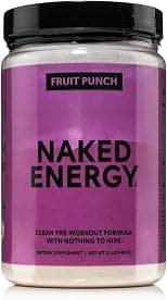 Naked Nutrition Fruit Punch Naked Energy Pre Workout Supplement For Men And Women - 1Lb 30 Servings - Best Deal Finder