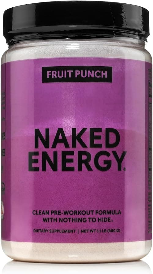 Naked Nutrition Fruit Punch Naked Energy Pre Workout Supplement For Men And Women - 1Lb 30 Servings on Amazon.ae - Price Tracker